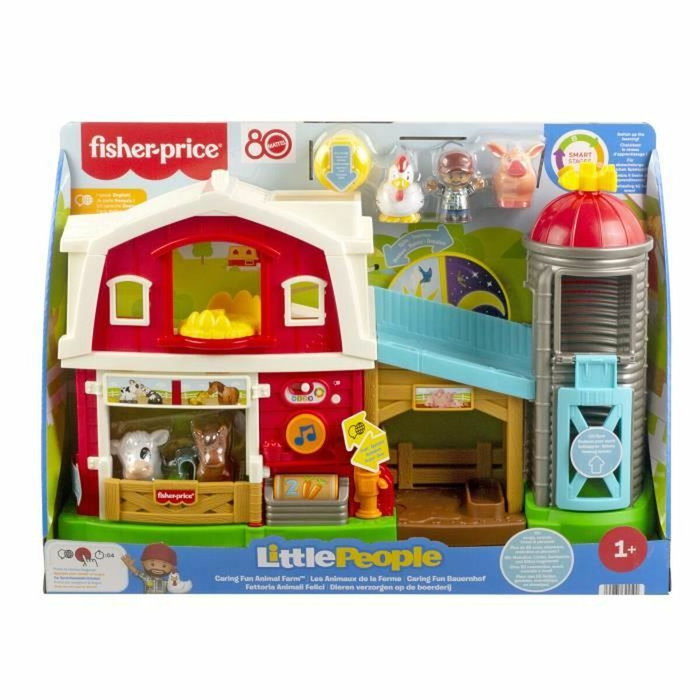 Fisher-Price Coffret de jeu Little People Les Animaux de la Ferme Multilingue