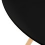 BigBuy Home Table Ronde Noir et Naturel