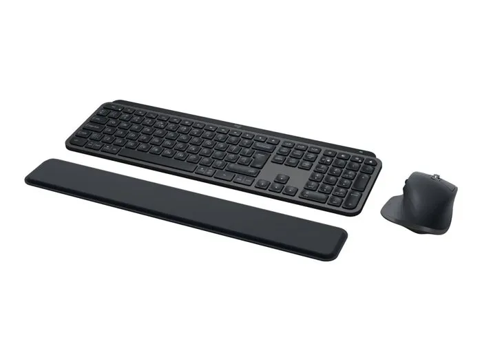Logitech MX Keys S Combo Ensemble Clavier Souris Sans Fil Bluetooth AZERTY Graphite avec Rétroéclairage