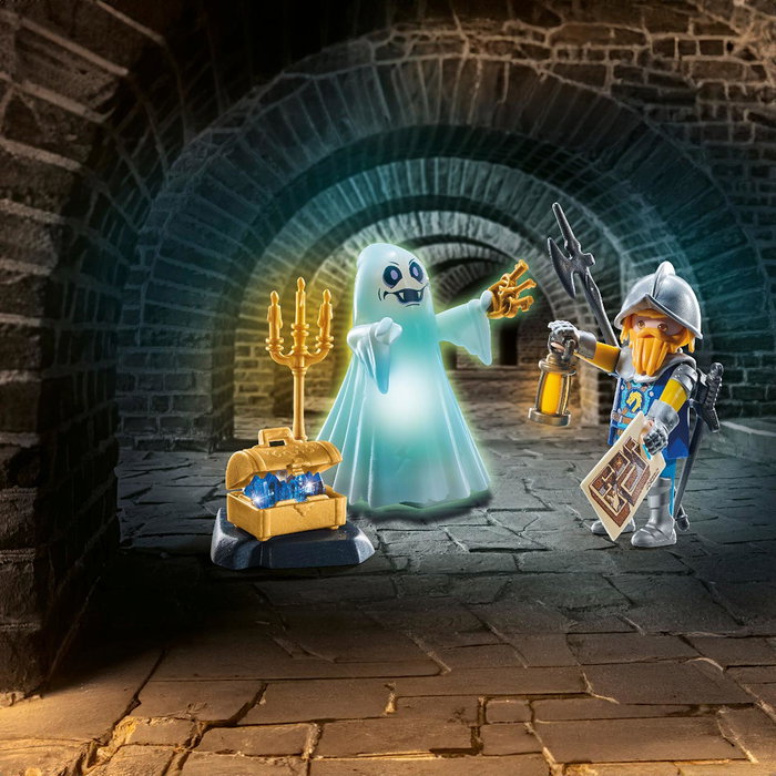 Playmobil Novelmore Chevalier et Fantôme à Effets Lumineux Playmobil Novelmore Chevalier et Fantôme à Effets Lumineux