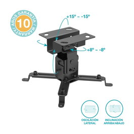 Holmios Support de plafond pour projecteurs