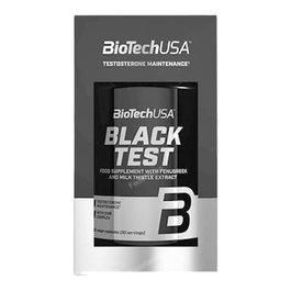 BiotechUSA Black Test - 90 Capsules, Complément Alimentaire Testostérone