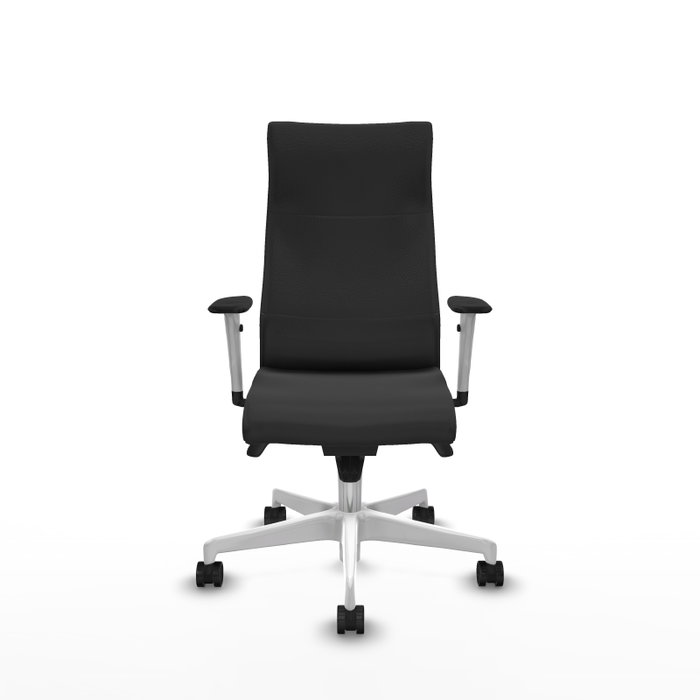 Piqueras Y Crespo Fauteuil Albacete, mécanisme Synchro, Similpiel Gris foncé