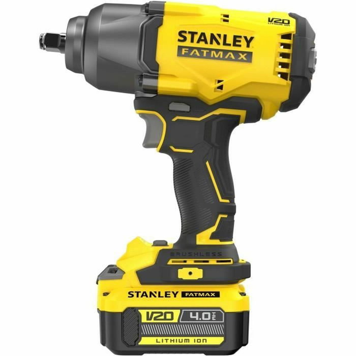 Stanley Fatmax Boulonneuse à choc sans fil 18V SFMCF940M1-QW Brushless 950Nm avec batterie 4Ah et chargeur - Outil 1/2"