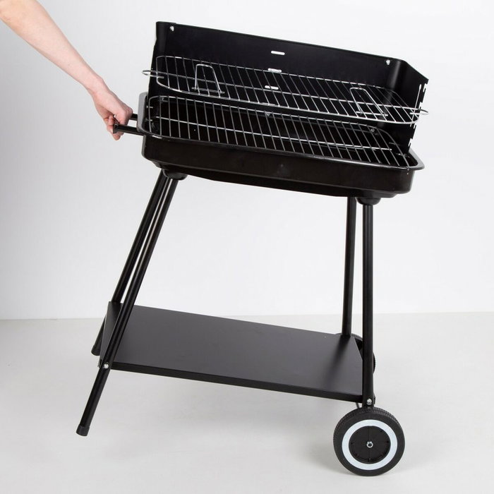 Aktive Barbecue Portable au Charbon en Acier Inoxydable