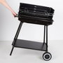 Aktive Barbecue Portable au Charbon en Acier Inoxydable