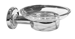 PLUVIA FINSTOCK Savonnière en métal et cristal
