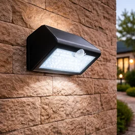 Applique LED Solaire IP65 avec Détecteur de Mouvement 6000K 40.000H PL-626021-CW