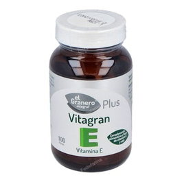 EL GRANERO Vitagran E Forte (Vit. E Forte) - Complément Alimentaire à la Vitamine E - 100 Perles