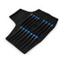 iFixit Set de 15 tournevis de précision pour réparations électroniques avec têtes #000, #00, #1, Torx, Tri-point et Pentalobe - Trousse de transport