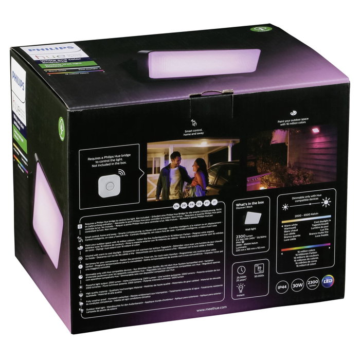 Philips Hue Discover Projecteur LED noir