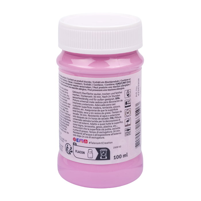Talens Art Creation Peinture d'intérieur et d'extérieur Rose clair 100ml