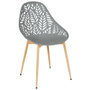 Home Deco Factory Silla Exterior Gris Lucena
