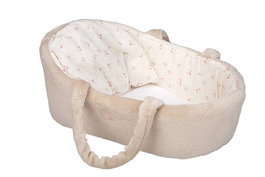 Muñecas Arias - Capazo Elegance - Panier Beige 30x40x17 cm - À partir de 3 ans