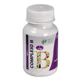 GHF Complexe B 600 mg 60 capsules Complément Alimentaire Vitamines B1 B2 B3 B5 B6 B9 B12