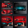 CADA Maquette de Voiture Yangwang U9 Supercar 1:8 à Construire - 3671 Pièces - Modèle Détailé pour Collectionneurs Adultes +14 ans