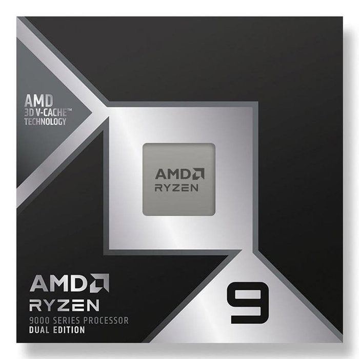 AMD Ryzen 9 9950X3D Dual Edition Processeur 16 Cœurs 32 Threads 5,6 GHz Socket AM5 DDR5 AMD Ryzen 9 9950X3D Dual Edition Processeur 16 Cœurs 32 Threads 5,6 GHz Socket AM5 DDR5
