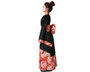BigBuy Carnival Déguisement Geisha pour Enfant - Noir et Rouge
