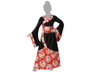 BigBuy Carnival Déguisement Geisha pour Enfant - Noir et Rouge