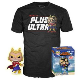 Funko Pop & Tee My Hero Academia All Might avec T-shirt Taille M