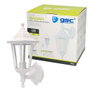 GSC Evolution Farol de jardín Serie Bagan blanc, bras réversible, E27, IP44