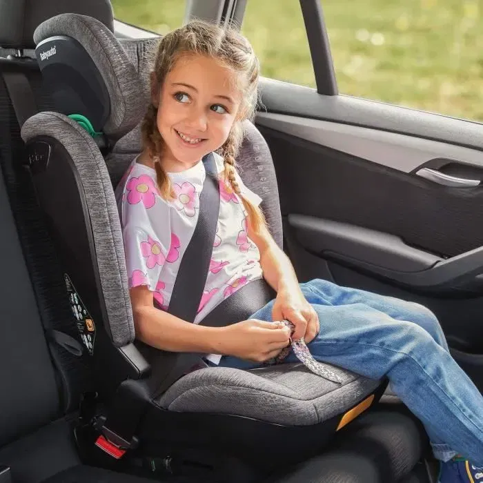 BabyAuto Capax Black Line Siège auto I-Size 4-12 ans (100-150 cm) avec ISOFIX - Homologation R129