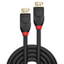 Lindy Câble Actif DisplayPort 1.2 20 m, bidirectionnel, 4K 60 Hz, HDR, HBR2, 32,4 Gbit/s, pour transmission longue distance PC écran