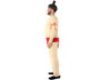 Atosa Déguisement Sumo Homme Adulte Rouge M-L