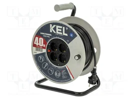 KEL Rallonge réseau CRAFT 40m 4 prises