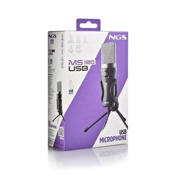 Microphone NGS MS120USB Noir