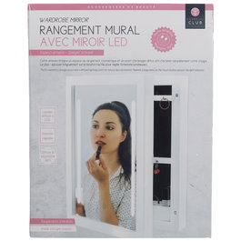 Cosmetic Club Miroir Armoire LED Joyero