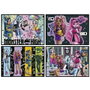 Educa 4 Puzzles Progressifs Monster High (50, 80, 100, 150 pièces)