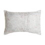 Coussin DKD Home Decor Blanc Polyester Floral 60 x 10 x 40 cm