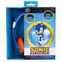 OTL TECHNOLOGIES - Casque audio enfant Sonic the Hedgehog avec volume limité 85 dB, ajustable et confortable, pour musique, films et jeux, jack 3.5mm