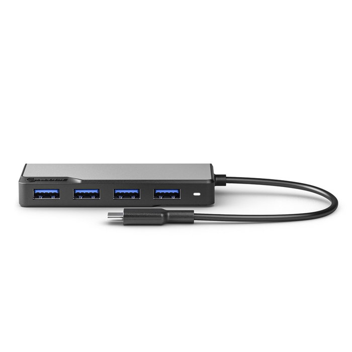 Alogic Fusion Swift USB-C Hub 4 Ports Space Gray