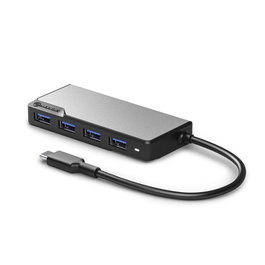 Alogic Fusion Swift USB-C Hub 4 Ports Space Gray