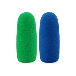 RODE WS-Chroma Lot de 2 Filtres Antivent en Mousse pour VideoMic NTG, Bleu et Vert