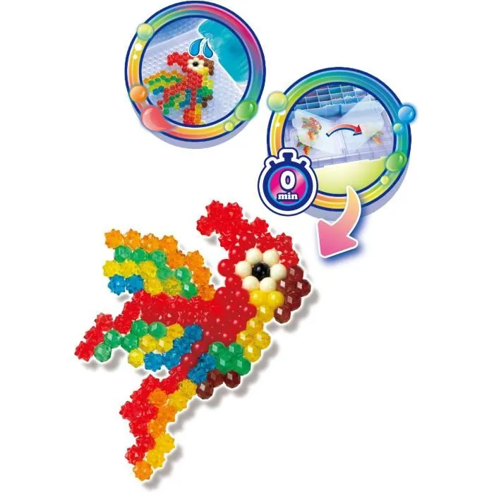 Aquabeads Coffret Mallette d'Expert 31967 avec 1400 Perles Multicolores pour Créations - À partir de 4 ans
