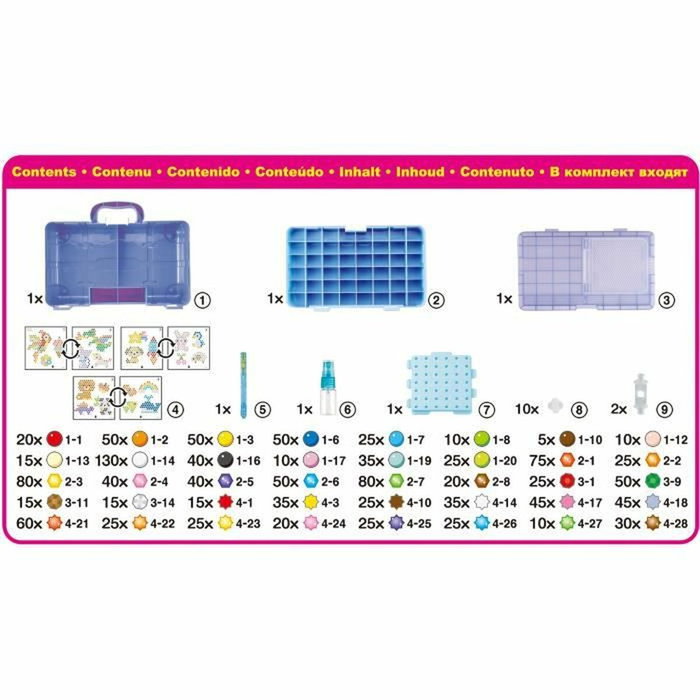 Aquabeads La mallette d'expert - 1400 perles multicolores Aquabeads La mallette d'expert - 1400 perles multicolores