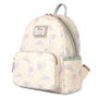 Loungefly Sac à dos Disney Stitch Cherry Blossom (26 cm) en simili-cuir - Corrèges ajustables et détails dorés