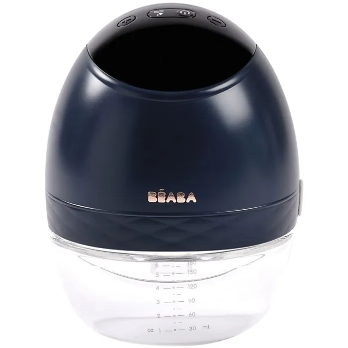 Beaba - Tire-Lait Électrique Mains Libres Bleu Nuit - Allaitement Discret, Portable et Sans Gêne Beaba - Tire-Lait Électrique Mains Libres Bleu Nuit - Allaitement Discret, Portable et Sans Gêne
