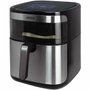 Jocca 2385 Friteuse à air chaud 10L avec Hublot, Noir et gris