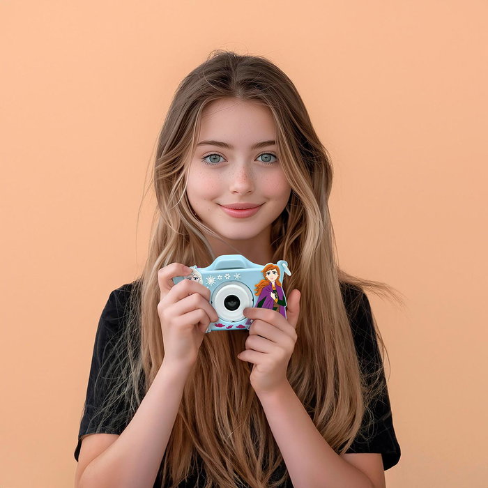 Lexibook Appareil Photo Enfant Frozen DJ078FZ - Caméra pour Enfants avec Fonction Photo, Vidéo et Mode MP3 - Licence Disney - À partir de 6 Ans