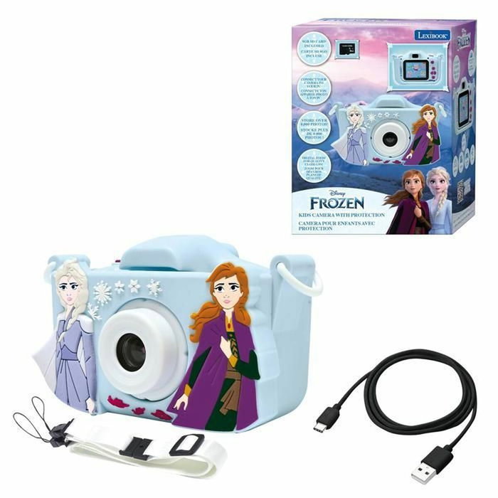 LEXIBOOK Appareil photo numérique enfant Frozen avec protection LEXIBOOK Appareil photo numérique enfant Frozen avec protection