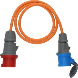 Brennenstuhl Câble adaptateur CEE 1,5 m H07RN-F3G2.5 Orange