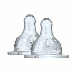 Dodie Tétine Initiation+ Anti-Coliques Débit 1 Col Large - Lot de 2