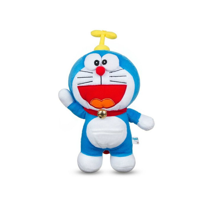 PLAY BY PLAY Peluche Doraemon soft 20 cm assortie