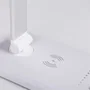 Lampe de Bureau LED avec Chargeur sans Fil 6W 420Lm CCT, Luminosité Réglable, Ports USB Multiples, Design Minimaliste