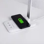 Lampe de Bureau LED avec Chargeur Sans Fil 6W 420Lm CCT Réglable 10 Niveaux Lumière USB