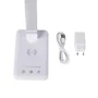 Lampe de Bureau LED avec Chargeur sans Fil 6W 420Lm CCT, Luminosité Réglable, Ports USB Multiples, Design Minimaliste